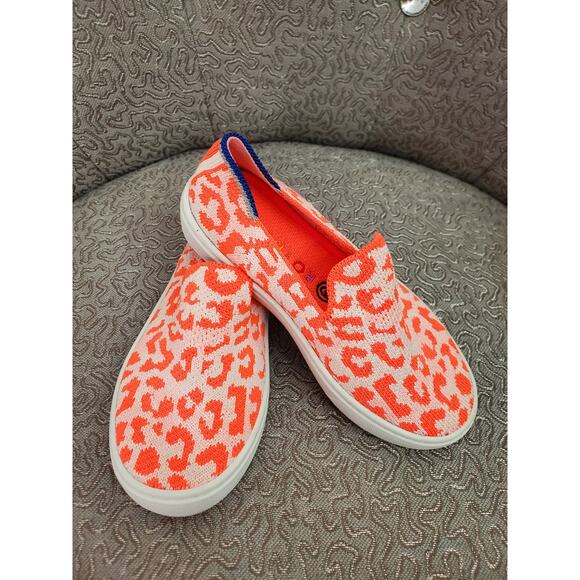 Rothy's Pink Cheetah Sneaker, NWOT, Size 11 - Picture 1 of 6
